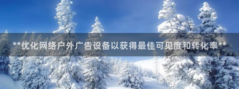 杏宇平台登录步骤：**优化网络户外广告设备以获得最佳可见度和转化率**