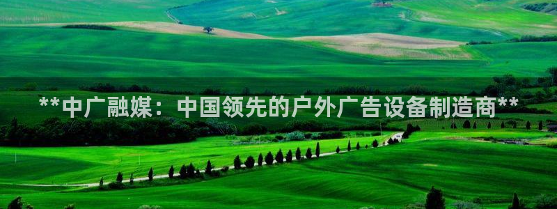 杏宇平台代理怎么样啊：**中广融媒：中国领先的户外广告设备制造商**