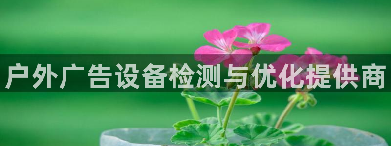 杏宇平台客服：户外广告设备检测与优化提供商