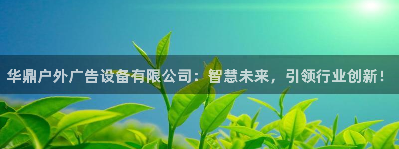 杏宇平台代理多少钱一个月：华鼎户外广告设