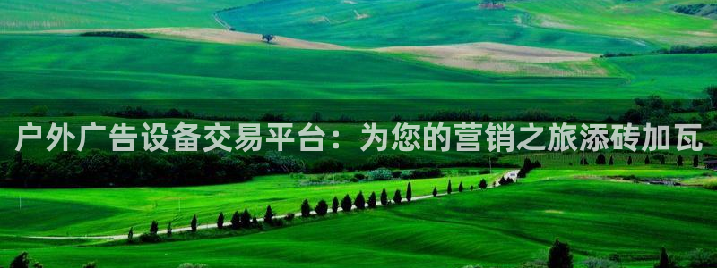 杏宇平台代理：户外广告设备交易平台：为您的营销之旅添砖加瓦