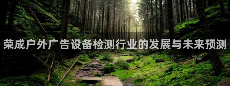 杏宇代理注册：荣成户外广告设备检测行业的发展与未来预测