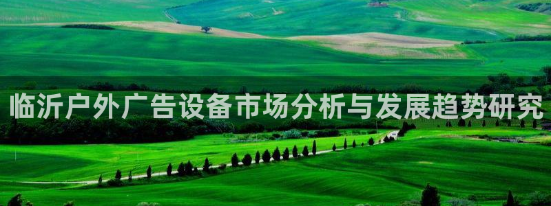 杏宇平台登录步骤：临沂户外广告设备市场分析与发展趋势研究