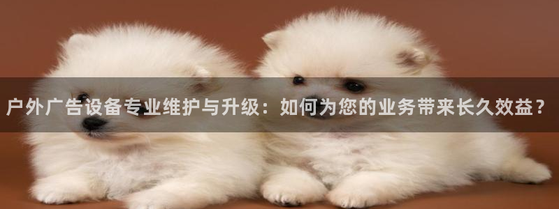 杏宇平台好吗：户外广告设备专业维护与升级：如何为您的业务带来长久效益？