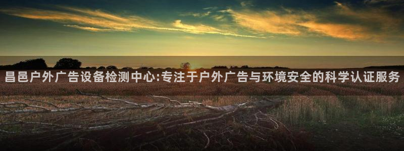 杏宇官方平台官网：昌邑户外广告设备检测中心:专注于户外广告与环境安全的科学认证服务