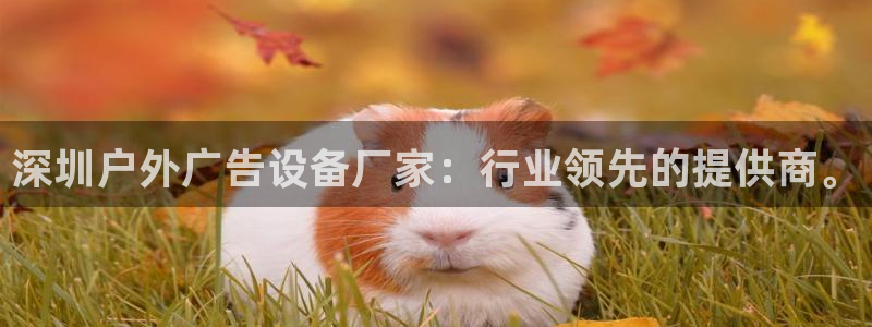 杏宇平台怎么样知乎：深圳户外广告设备厂家：行业领先的提供商。